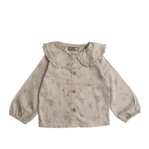 Mynte skjorte - skjorte til piger - Timber / 86/92 - Hanevild