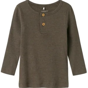 Name It Bluse - Kab Rib - Bungee Cord Melange - Name It