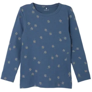 Name It Bluse Noellus - Kløver - Vintage Indigo - Name It