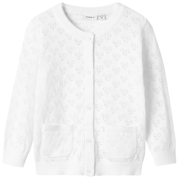 Name-It-Cardigan-NmfFelotte-Bright-White Name It Cardigan - NmfFelotte - Bright White - Name It