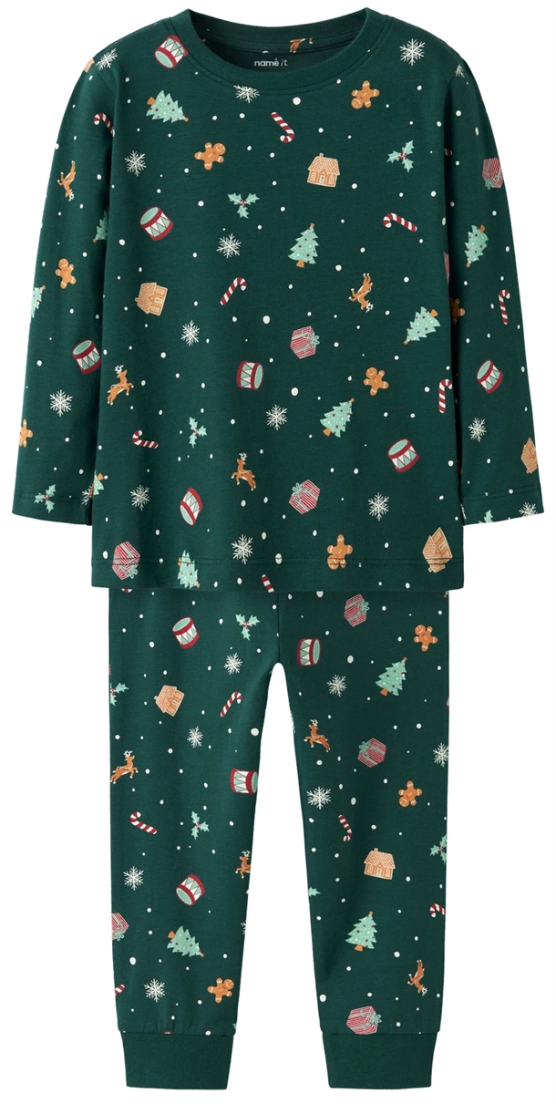 Name-It-Julenattoej-Vismas-Botanical-Garden Name It Julenattøj - Vismas - Botanical Garden Xmas AOP - Name It