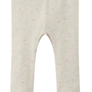 Name It Leggings Dabua - Jordbær - Peyote Melange - Baby - Name It