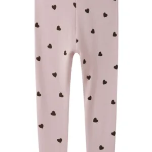 Name It Leggings - NmfkHeart - Burnished Lilac - Name It