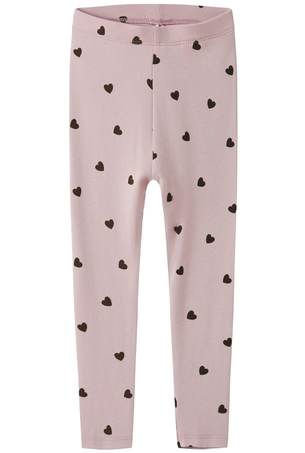Name-It-Leggings-NmfkHeart-Burnished-Lilac Name It Leggings - NmfkHeart - Burnished Lilac - Name It