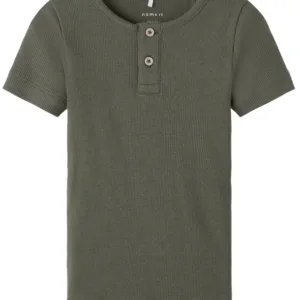 Name It T-shirt Kab Dusty Olive - Name It