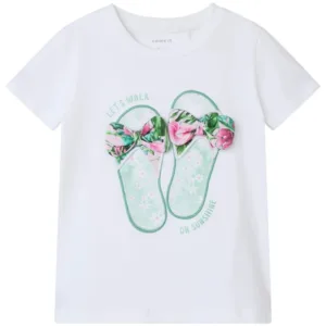 Name It T-shirt - NmfFiwi - Bright White - Name It