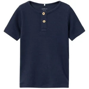Name It T-shirt - Rib - Kab - Dark Sapphire - Name It