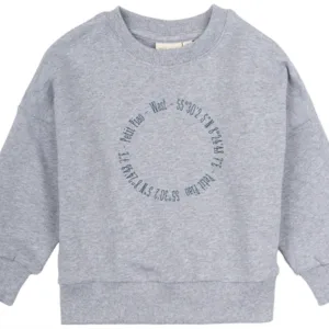Petit Piao Bluse - Sweat Shirt Haw - Light Grey Melange - Petit Piao