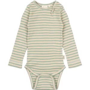 Petit Piao Body - Striber - Granite Green/Dark Off White - Petit Piao