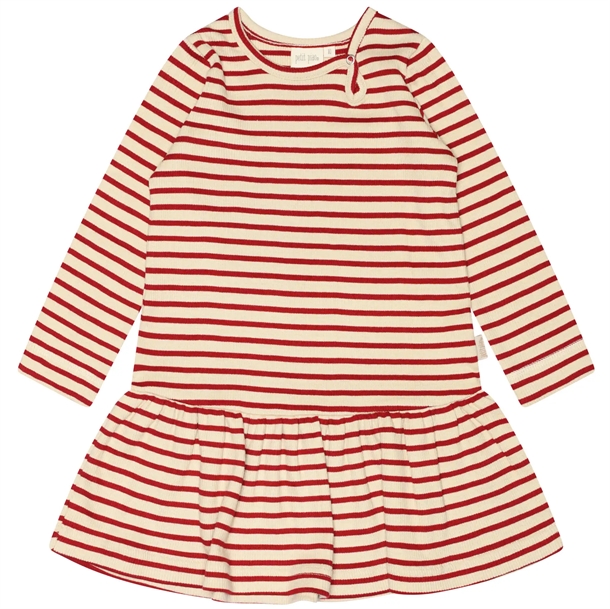 Petit-Piao-Kjole-Chili-pepper-dark-off-white Petit Piao Kjole Chili pepper/dark off white - Petit Piao