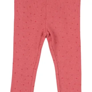Petit Piao Leggings - Modal Dot - Light Berry - Petit Piao