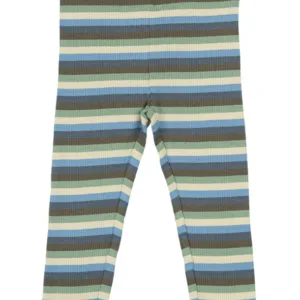 Petit Piao Leggings - Striber - Allure Blue Multi Stripe - Petit Piao