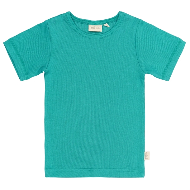 Petit-Piao-T-shirt-Modal-Turquiose Petit Piao T-shirt - Modal - Turquiose - Petit Piao