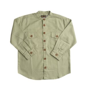 Rudy skjorte - sage / 86/92 - Hanevild