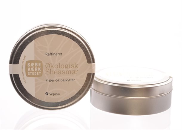 Saebevaerkstedet-Sheasmoer-raffineret Sæbeværkstedet Økologisk Sheasmør Raffineret - Sæbeværkstedet