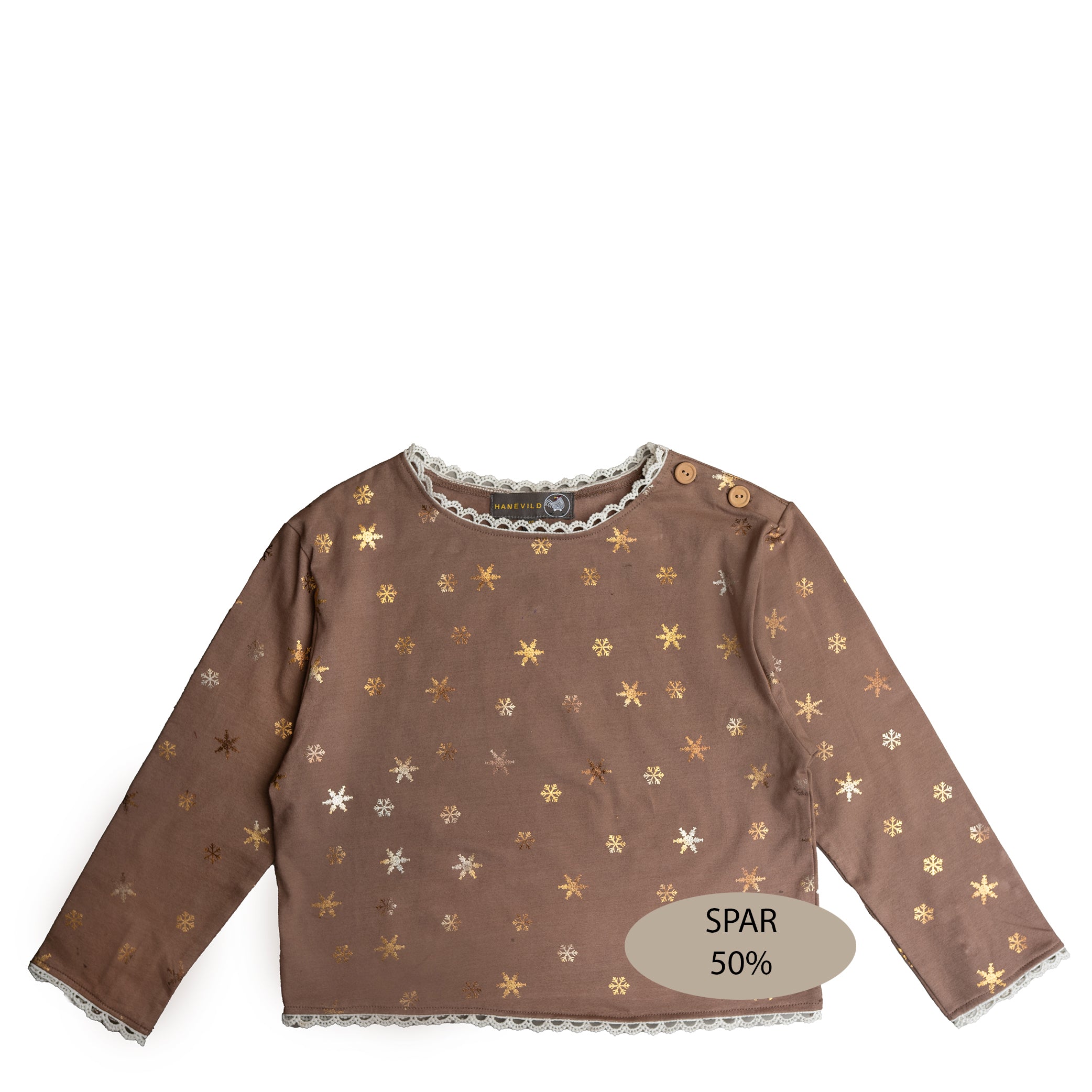 Sara_bluse_sneprint_i_guld-Blouses-HV1317-5_71c42273-8dfb-4867-b969-5604cd3b3ed1 Sara bluse, sneprint i guld - Caribou / 86 - Hanevild