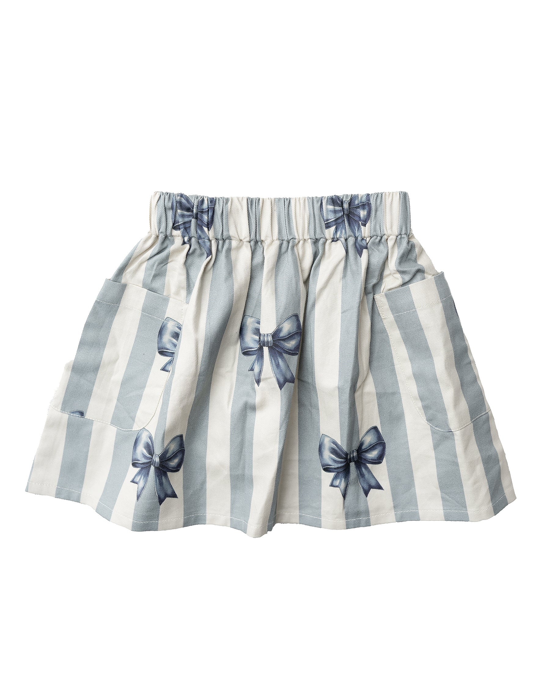 Sloejfe_nederdel-Skirts-HV1483-Rainy Sløjfe nederdel - Rainy / 98 - Hanevild