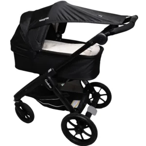 Solsejl til barnevogn og klapvogn Universal - Easygrow - Sort - Easygrow