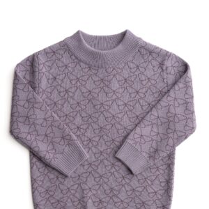 Sommerfugle bluse - Artic dust / 86/92 - Hanevild