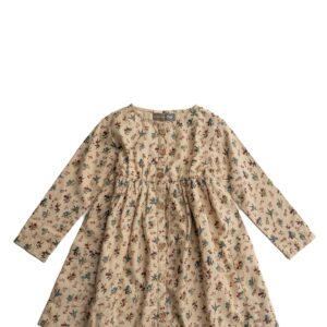 Sophia kjole - Cream / 86/92 - Hanevild