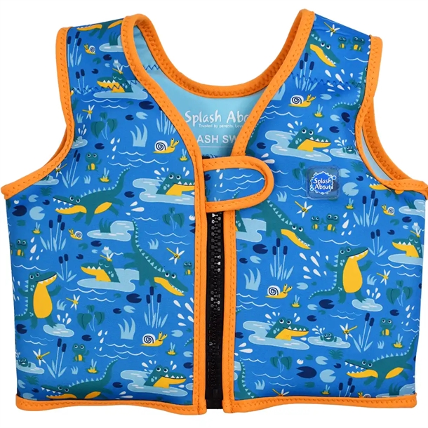 Splash-About-Svoemmevest-Go-Splash-Croc-Creek Splash About Svømmevest - Go Splash - UV50+ - Croc Creek - Splash About