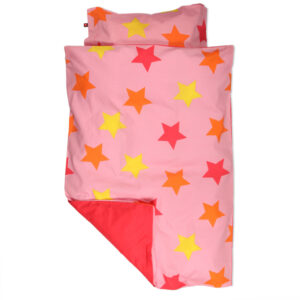 Pink sengetøj med stjerner - Molo
