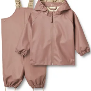 Wheat Regntøj m. Seler - Charlie - Dusty Lilac - Wheat