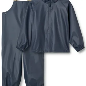 Wheat Regntøj m. Seler - Charlie - Ink - Wheat