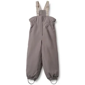 Wheat Skibukser med seler - Sal - Purple Stone - Wheat