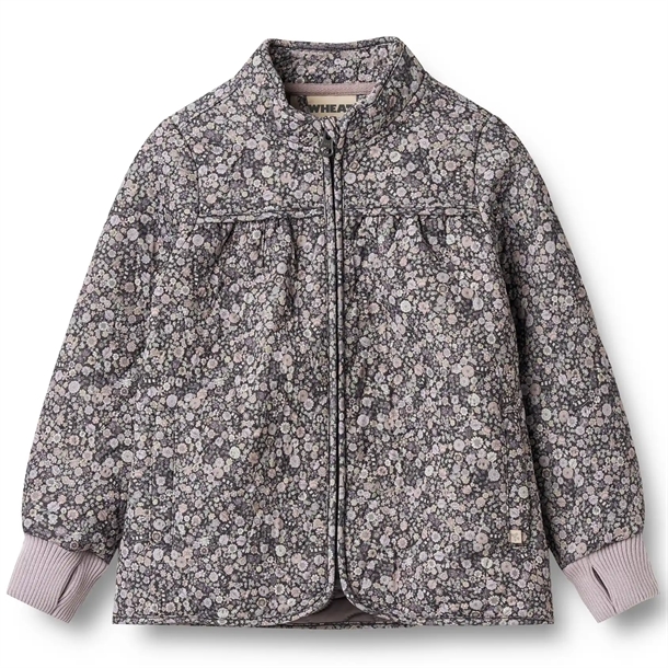 Wheat-Termojakke-Thilde-Black-Sea-Flowers Wheat Termojakke - Thilde - Black Sea Flowers - Wheat