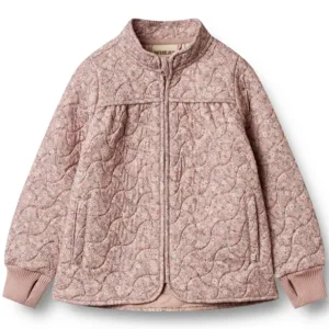 Wheat Termojakke - Thilde - Powder Flower Meadow - Wheat