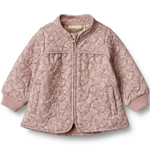 Wheat Termojakke - Thilde - Powder Flower Meadow - Wheat