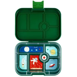 Yumbox Madkasse Bento Original - 6 rum - Explore Green - Yumbox
