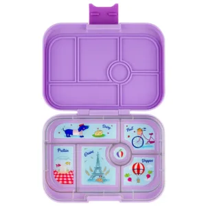 Yumbox Madkasse Bento Original - 6 rum - Lulu Purple - Yumbox