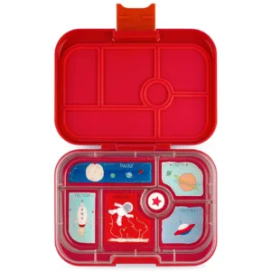 Yumbox Madkasse Bento Original - 6 rum - Roar Red - Yumbox