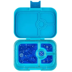 Yumbox Madkasse Bento Panino - 4 rum - Luna Aqua Zodiac - Yumbox