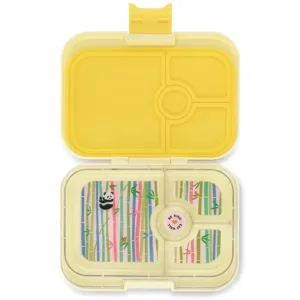Yumbox Madkasse Bento Panino - 4 rum - Yellow Panda - Yumbox