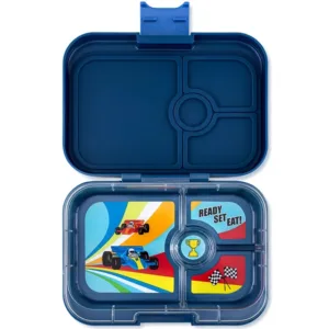 Yumbox Madkasse Bento Panino - 4 rum - Monte Carlo Blå - Yumbox