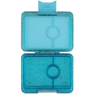 Yumbox Madkasse Snack - 3 rum - Twinkle Teal Glitter - Yumbox