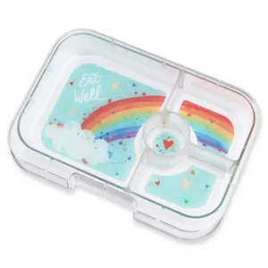 Yumbox Tapas Bakke - 4 rum - Regnbue - Yumbox