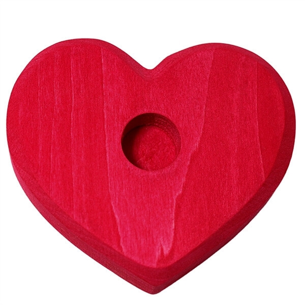 grimms-lille-hjerte-roed GRIMM'S Lysestage - Lille Hjerte Rød - GRIMM's