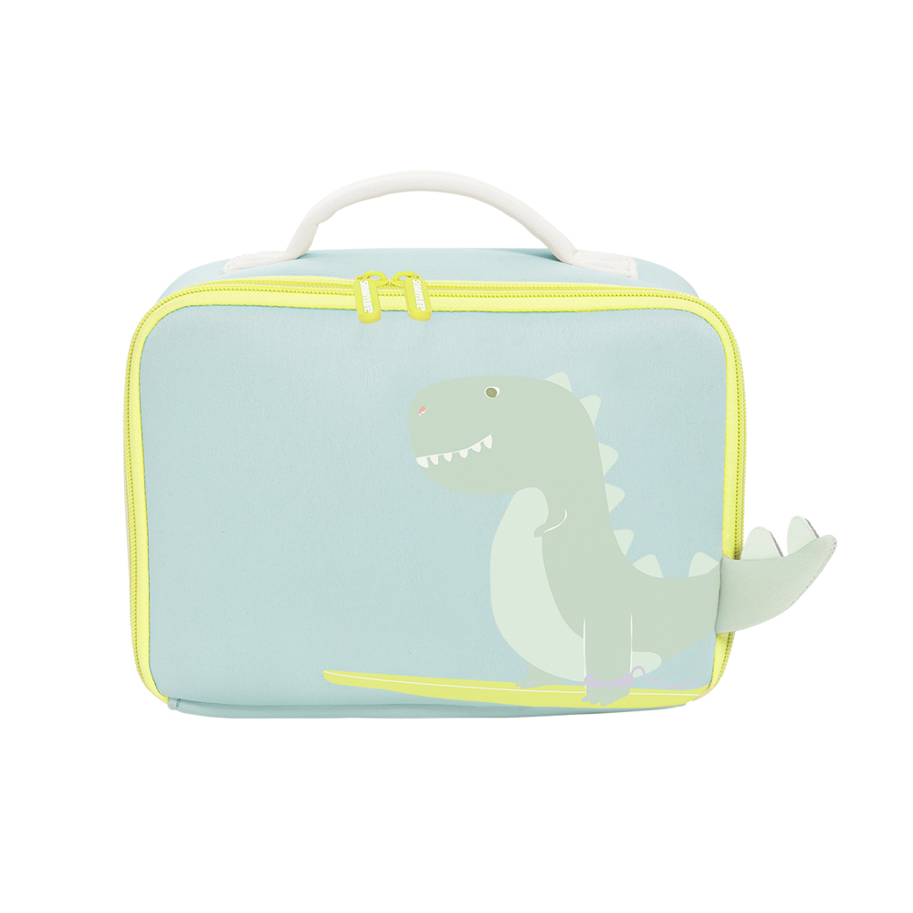 609bc017c7ebcNeoprene_Lunch_Bag_Surfing_Dino_-_Ice_Mint_primary_ Dino køletaske (One size) - SunnyLife