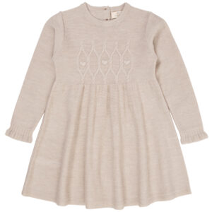 Merinould kjole (4 år/104 cm) - Copenhagen Colors