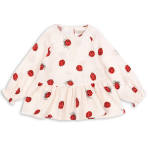 Organic Coco ladybug bluse (3 år/98 cm) - Konges Sløjd