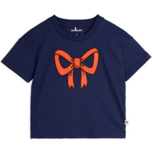 Organic Bow t-shirt (104-110 cm) - Mini Rodini
