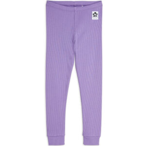 Organic rib leggings (80-86 cm) - Mini Rodini