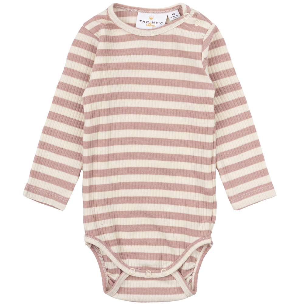 6718f4369be02TNSB5920_-_TNSBFro_Uni_L_S_Rib_Body_-_Adobe_Rose_Striped_-_Main Organic TNSBFro rib body (6 mdr/68 cm) - The New Siblings