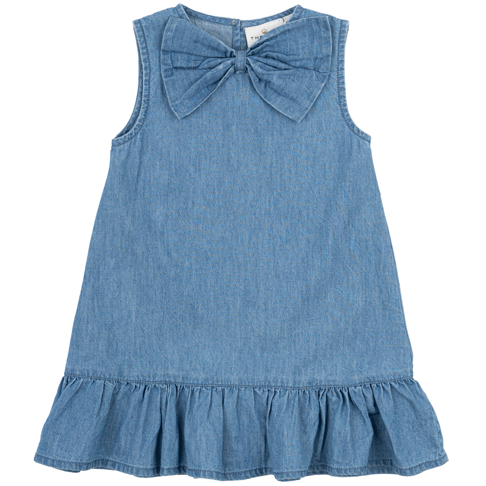 6718f5c1be290TNST6099_-_TNSTNala_S_L_Dress_-_Light_blue_denim_-_Main TNSTNala kjole (2 år/92 cm) - The New Siblings