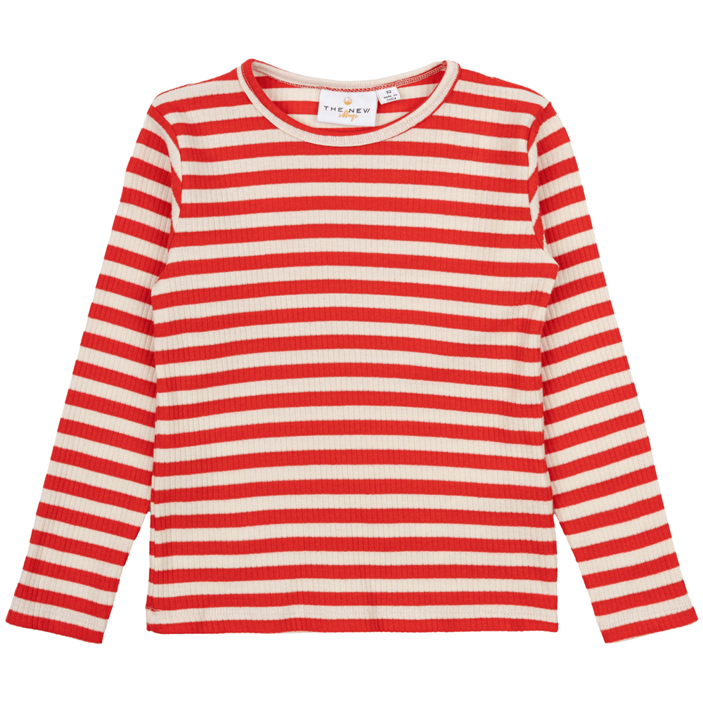 Organic TNSTFro rib bluse (18 mdr/86 cm) - The New Siblings