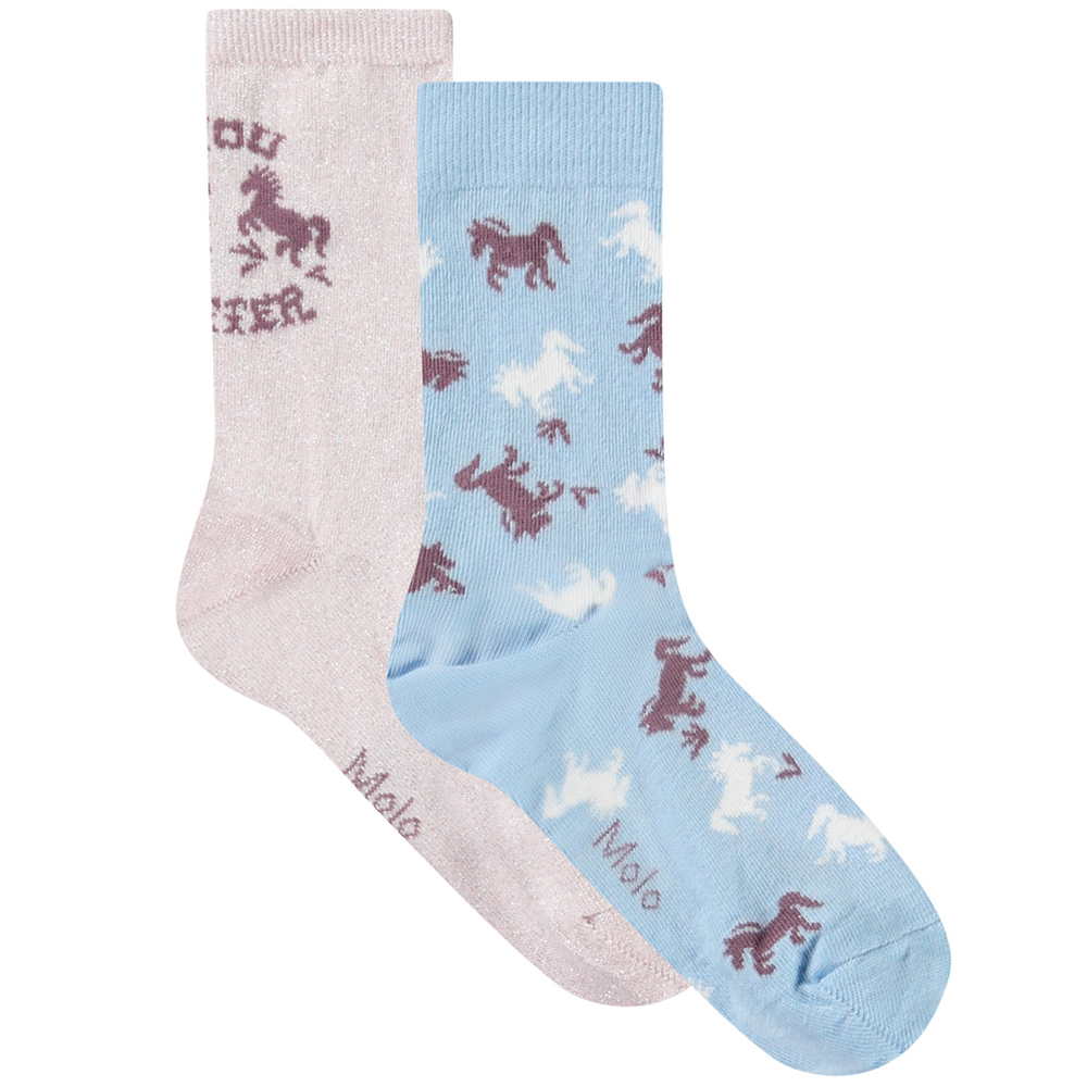 673b26067be5f7S25G104_5463 2- pak Nomi strømper (27-30) - Molo